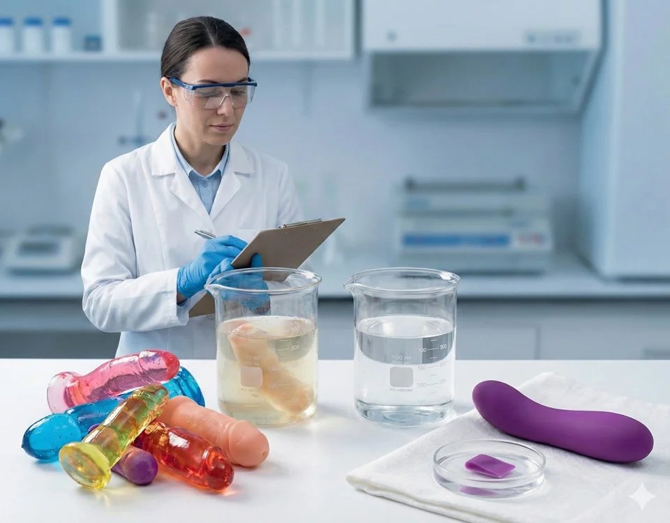 Vergleich zwischen Silikon und anderen Sexspielzeug-Materialien